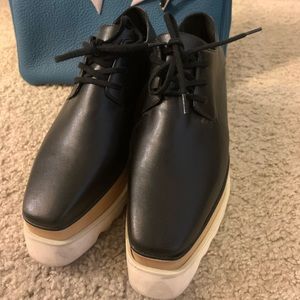 stella mccartney platform oxfords sz 36